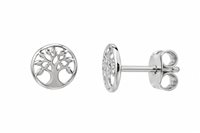 Boucles d'oreilles Femme in Or blanc ALBERO VITA FRED